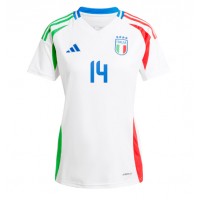 Taliansko Federico Chiesa #14 Vonkajší Ženy futbalový dres ME 2024 Krátky Rukáv